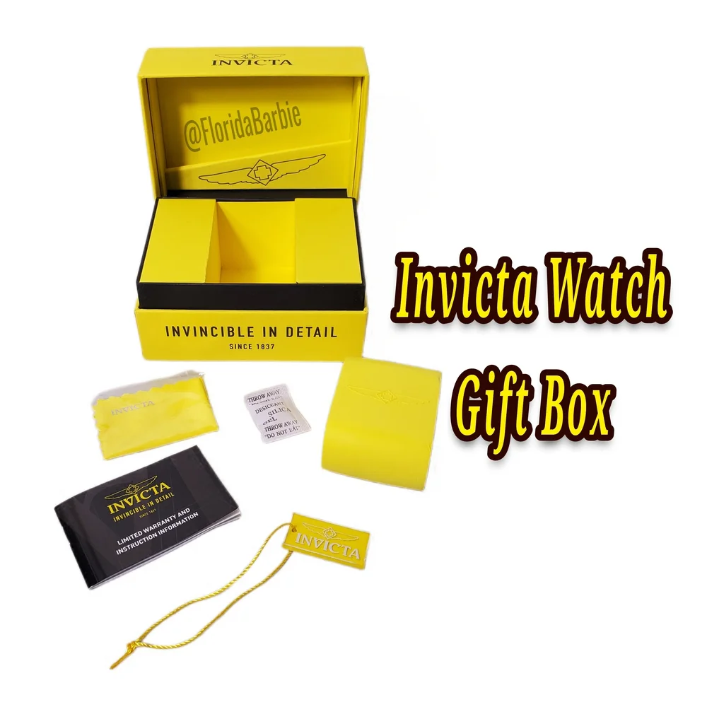 Invicta Watch Gift Box Men Jewelry Accessories Home Storage Organizers Jewelry